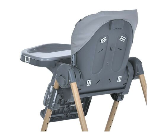 Стульчик для кормления El Camino ME 1115-W CRAFT gray (ME 1115-W gray), изображение 4 Стульчик для кормления El Camino ME 1115-W CRAFT gray (ME 1115-W gray), изображение 4