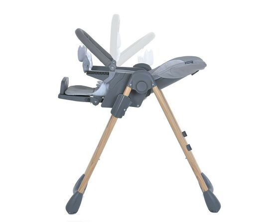 Стульчик для кормления El Camino ME 1115-W CRAFT gray (ME 1115-W gray), изображение 6 Стульчик для кормления El Camino ME 1115-W CRAFT gray (ME 1115-W gray), изображение 6
