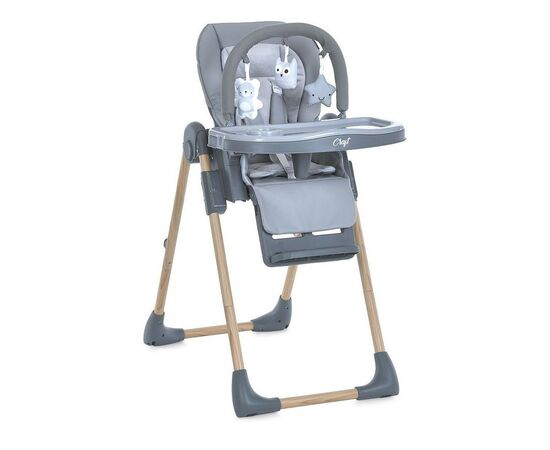 Стульчик для кормления El Camino ME 1115-W CRAFT gray (ME 1115-W gray)