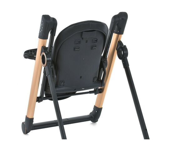 Стульчик для кормления El Camino ME 1102 DEBUT posh black (ME 1102 posh black), изображение 3 Стульчик для кормления El Camino ME 1102 DEBUT posh black (ME 1102 posh black), изображение 3