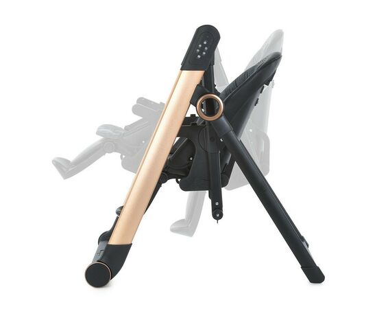Стульчик для кормления El Camino ME 1102 DEBUT posh black (ME 1102 posh black), изображение 4 Стульчик для кормления El Camino ME 1102 DEBUT posh black (ME 1102 posh black), изображение 4