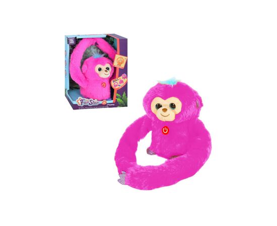 Интерактивная игрушка Bambi Обезьяна Розовая (MP 2304 pink), изображение 4