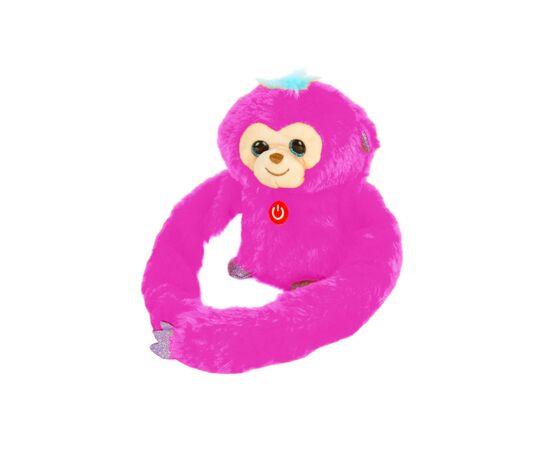 Интерактивная игрушка Bambi Обезьяна Розовая (MP 2304 pink)