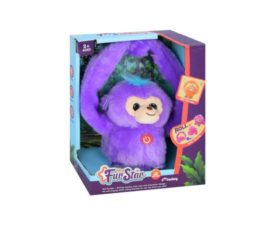 Интерактивная игрушка Bambi Обезьяна Фиолетовая (MP 2304 violet), изображение 3 Интерактивная игрушка Bambi Обезьяна Фиолетовая (MP 2304 violet), изображение 3