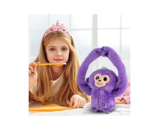 Интерактивная игрушка Bambi Обезьяна Фиолетовая (MP 2304 violet), изображение 5 Интерактивная игрушка Bambi Обезьяна Фиолетовая (MP 2304 violet), изображение 5