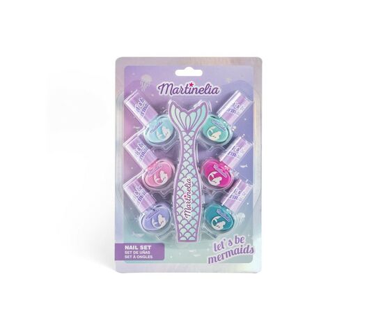 Детская косметика Martinelia Набор для ногтей, 7 единиц LET'S BE MERMAIDS (12221), изображение 3 Детская косметика Martinelia Набор для ногтей, 7 единиц LET'S BE MERMAIDS (12221), изображение 3