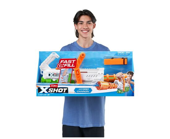 Игрушечное оружие Zuru X-Shot Гидропушка Гидропушка Fast Fill Hydro Cannon (118112R), изображение 4 Игрушечное оружие Zuru X-Shot Гидропушка Гидропушка Fast Fill Hydro Cannon (118112R), изображение 4