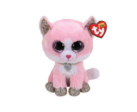 М'яка іграшка Ty Beanie Boo's Рожеве кошеня FIONA 15 см (36366)
