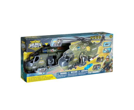 Игровой набор Chap Mei Солдаты L&S Air Command Combat Copter Боевой вертолет (545163), изображение 2 Игровой набор Chap Mei Солдаты L&S Air Command Combat Copter Боевой вертолет (545163), изображение 2