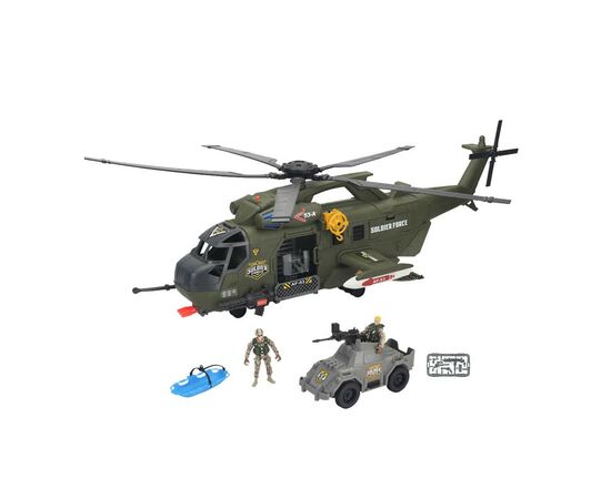 Игровой набор Chap Mei Солдаты L&S Air Command Combat Copter Боевой вертолет (545163), изображение 3 Игровой набор Chap Mei Солдаты L&S Air Command Combat Copter Боевой вертолет (545163), изображение 3