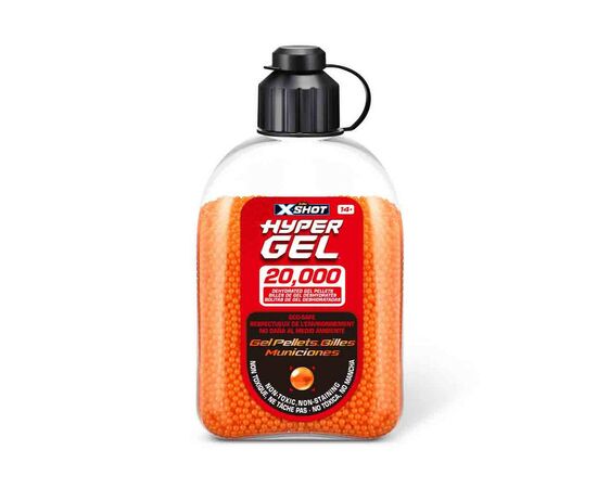 Игрушечное оружие Zuru Набор из 20 000 гелевых патронов X-SHOT Hyper Gel (36625R), изображение 4 Игрушечное оружие Zuru Набор из 20 000 гелевых патронов X-SHOT Hyper Gel (36625R), изображение 4
