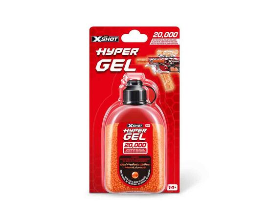 Игрушечное оружие Zuru Набор из 20 000 гелевых патронов X-SHOT Hyper Gel (36625R), изображение 5 Игрушечное оружие Zuru Набор из 20 000 гелевых патронов X-SHOT Hyper Gel (36625R), изображение 5