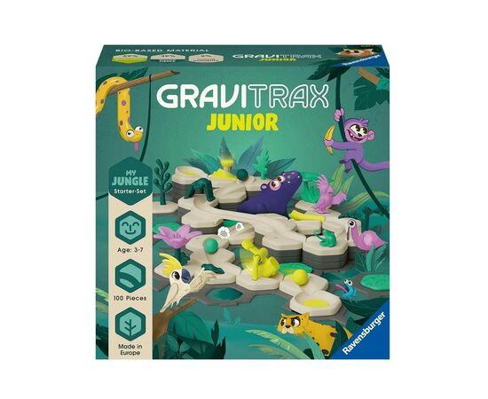 Игровой набор GraviTrax Стартовый набор L Junior Jungle (27499), изображение 3 Игровой набор GraviTrax Стартовый набор L Junior Jungle (27499), изображение 3