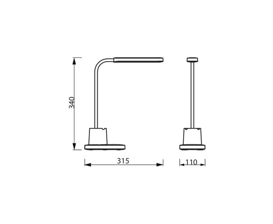 Настольная лампа Philips LED Reading Desk lamp Bucket біла (929003241107), изображение 2 Настольная лампа Philips LED Reading Desk lamp Bucket біла (929003241107), изображение 2
