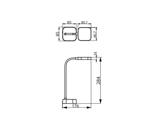 Настольная лампа Philips LED Reading Desk lamp Rock біла (929003241407), изображение 2 Настольная лампа Philips LED Reading Desk lamp Rock біла (929003241407), изображение 2