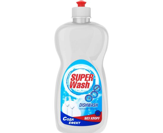 Средство для ручного мытья посуды Super Wash Сода 500 мл (4820096035245)