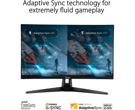 Монитор ASUS TUF Gaming VG27AQM1A, изображение 8 Монитор ASUS TUF Gaming VG27AQM1A, изображение 8