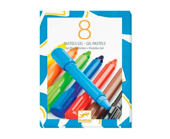 Олівці кольорові Djeco Гелеві - класичні відтінки (DJ08812), зображення 2 Олівці кольорові Djeco Гелеві - класичні відтінки (DJ08812), зображення 2