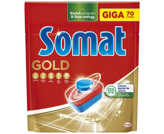 Таблетки для посудомийних машин Somat Gold 70 шт. (9000101577136)