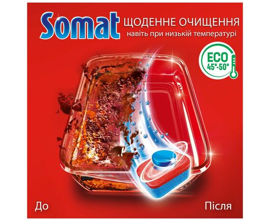 Таблетки для посудомоечных машин Somat Gold 140 шт. (9000101586022), изображение 4 Таблетки для посудомоечных машин Somat Gold 140 шт. (9000101586022), изображение 4