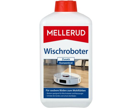 Средство для мытья пола Mellerud Концентрированный Для мойки роботом-пылесосом 1 л (4004666002961)