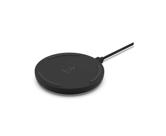 Зарядное устройство Belkin Pad Wireless Charging Qi, 10W, no PSU, black (WIA001BTBK), изображение 2 Зарядное устройство Belkin Pad Wireless Charging Qi, 10W, no PSU, black (WIA001BTBK), изображение 2