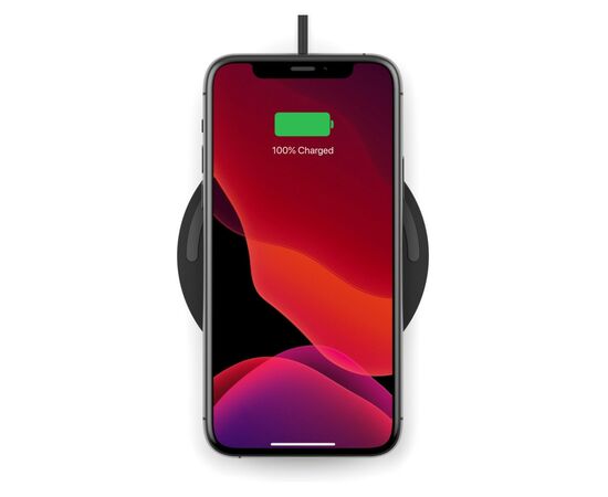 Зарядное устройство Belkin Pad Wireless Charging Qi, 10W, no PSU, black (WIA001BTBK), изображение 3 Зарядное устройство Belkin Pad Wireless Charging Qi, 10W, no PSU, black (WIA001BTBK), изображение 3