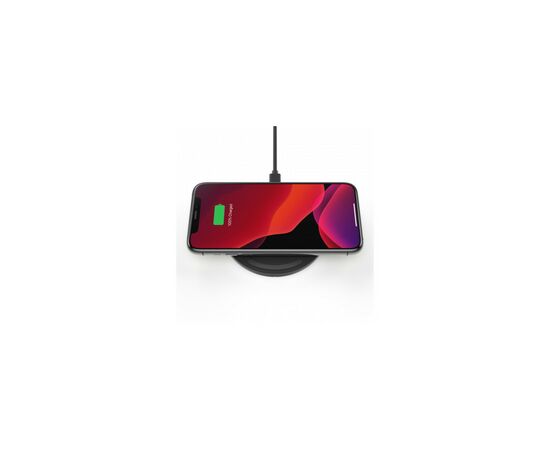 Зарядное устройство Belkin Pad Wireless Charging Qi, 10W, no PSU, black (WIA001BTBK), изображение 4 Зарядное устройство Belkin Pad Wireless Charging Qi, 10W, no PSU, black (WIA001BTBK), изображение 4