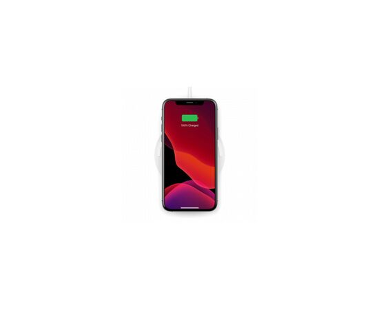 Зарядное устройство Belkin Pad Wireless Charging Qi, 10W, no PSU, white (WIA001BTWH), изображение 3 Зарядное устройство Belkin Pad Wireless Charging Qi, 10W, no PSU, white (WIA001BTWH), изображение 3