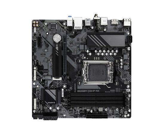 Материнская плата GIGABYTE B650M D3HP AX, изображение 3 Материнская плата GIGABYTE B650M D3HP AX, изображение 3