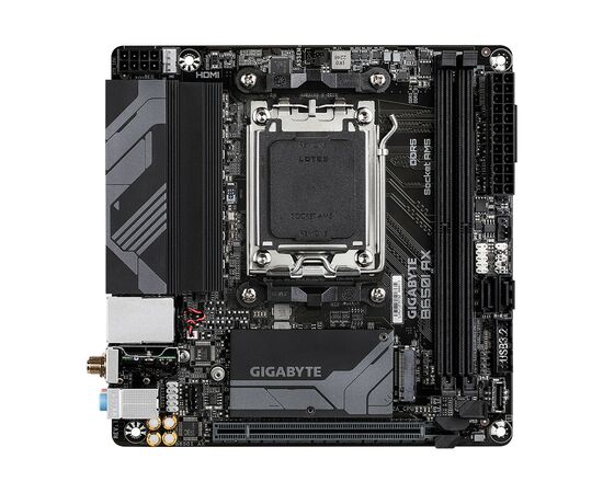 Материнская плата GIGABYTE B650I AX, изображение 3 Материнская плата GIGABYTE B650I AX, изображение 3