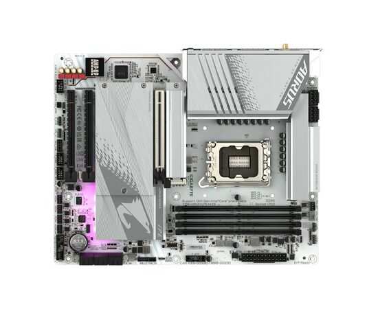 Материнская плата GIGABYTE Z790 AORUS ELITE AX ICE (Z790 A ELITE AX ICE), изображение 2 Материнская плата GIGABYTE Z790 AORUS ELITE AX ICE (Z790 A ELITE AX ICE), изображение 2