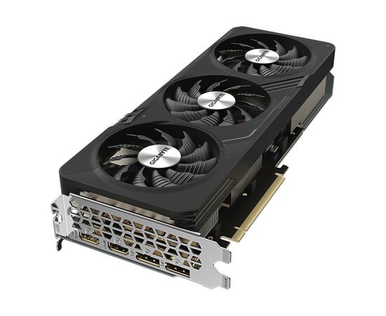 Видеокарта GIGABYTE Radeon RX 7600 XT 16Gb GAMING OC (GV-R76XTGAMING OC-16GD), изображение 2 Видеокарта GIGABYTE Radeon RX 7600 XT 16Gb GAMING OC (GV-R76XTGAMING OC-16GD), изображение 2