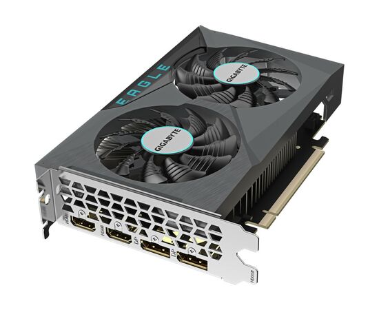 Видеокарта GIGABYTE GeForce RTX3050 6Gb EAGLE OC (GV-N3050EAGLE OC-6GD), изображение 3 Видеокарта GIGABYTE GeForce RTX3050 6Gb EAGLE OC (GV-N3050EAGLE OC-6GD), изображение 3