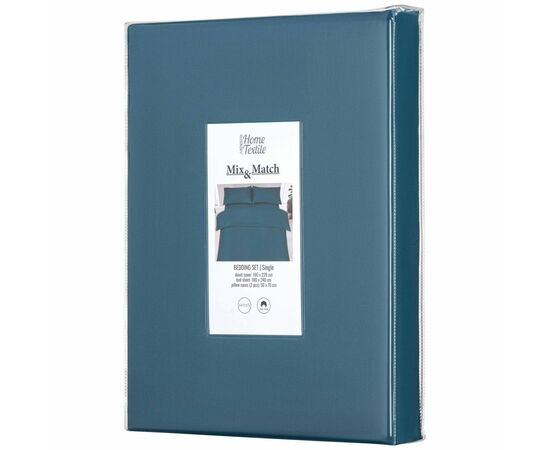 Постельное белье Ardesto Mix&Match сатин океан евро 200х220 (ART2022SB), изображение 11