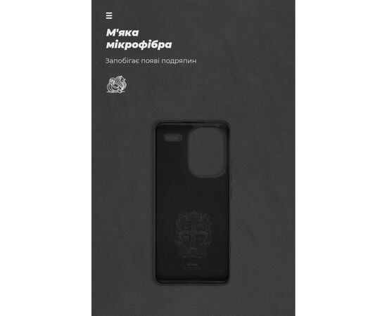 Чехол для мобильного телефона Armorstandart ICON Case Xiaomi Redmi Note 13 Pro+ 5G Black (ARM71854), изображение 4