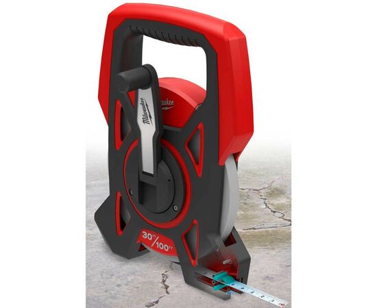 Рулетка Milwaukee открытая LTO, 100м (48225211), изображение 3 Рулетка Milwaukee открытая LTO, 100м (48225211), изображение 3