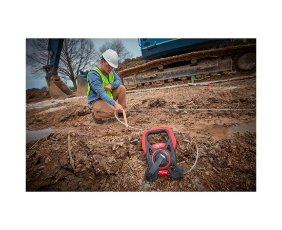 Рулетка Milwaukee открытая LTO, 100м (48225211), изображение 7 Рулетка Milwaukee открытая LTO, 100м (48225211), изображение 7