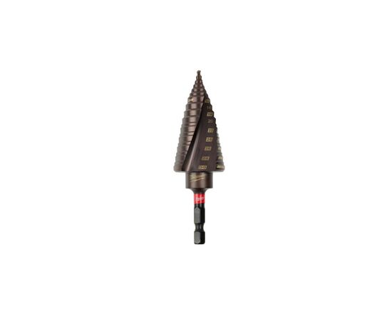 Сверло Milwaukee ступенчатое SHOCKWAVE Impact Duty, 4-30мм с шагом 3мм (48899265)