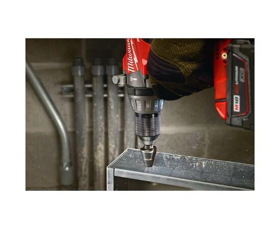 Сверло Milwaukee ступенчатое Step Drill, под резьбу М6-М32мм с шагом 2мм (48899332), изображение 3 Сверло Milwaukee ступенчатое Step Drill, под резьбу М6-М32мм с шагом 2мм (48899332), изображение 3