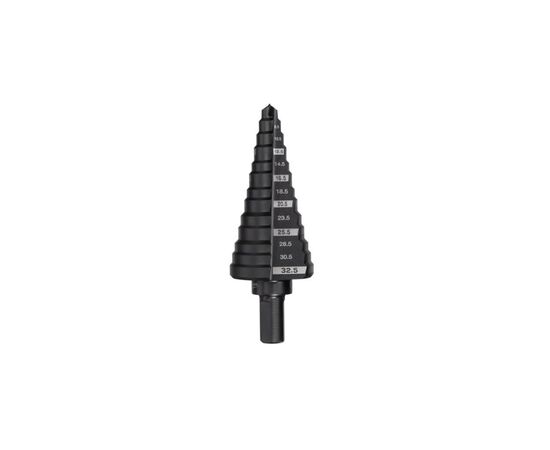 Свердло Milwaukee ступінчасте Step Drill, під різьбу М6-М32мм з кроком 2мм (48899332)