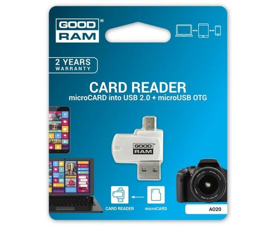 Считыватель флеш-карт Goodram AO20-MW01R11