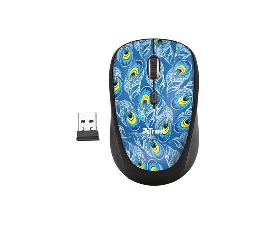 Мышка Trust Yvi Wireless Peacock (23388)