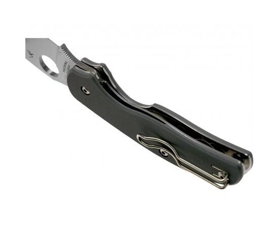 Нож Spyderco Sage 1 Maxamet Cool Grey (C123GPGY), изображение 5 Нож Spyderco Sage 1 Maxamet Cool Grey (C123GPGY), изображение 5
