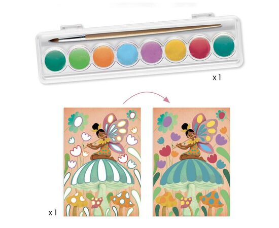 Набор для творчества Djeco Сказочный ящик (DJ09332), изображение 5 Набор для творчества Djeco Сказочный ящик (DJ09332), изображение 5