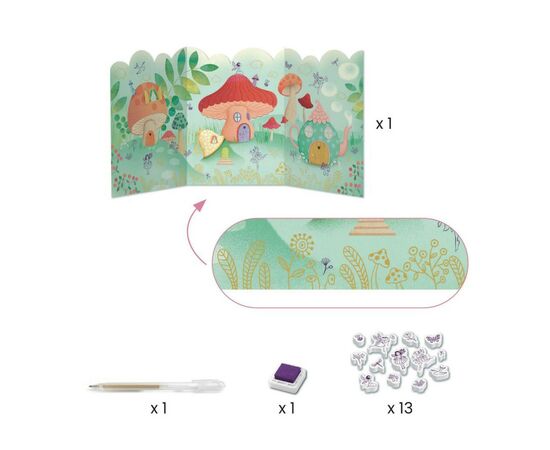 Набор для творчества Djeco Сказочный ящик (DJ09332), изображение 7 Набор для творчества Djeco Сказочный ящик (DJ09332), изображение 7