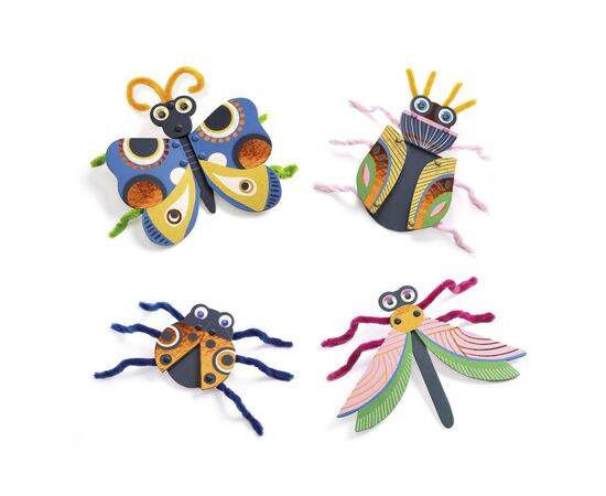 Набор для творчества Djeco Комашки (DJ08982), изображение 2 Набор для творчества Djeco Комашки (DJ08982), изображение 2