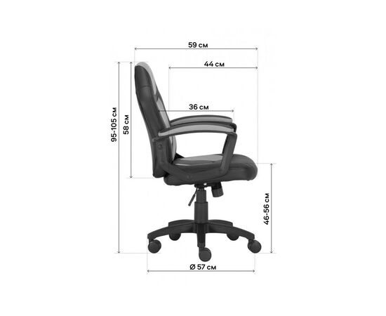 Кресло игровое GT Racer X-1414 Gray/Gray (X-1414 Fabric Gray/Gray), изображение 6 Кресло игровое GT Racer X-1414 Gray/Gray (X-1414 Fabric Gray/Gray), изображение 6