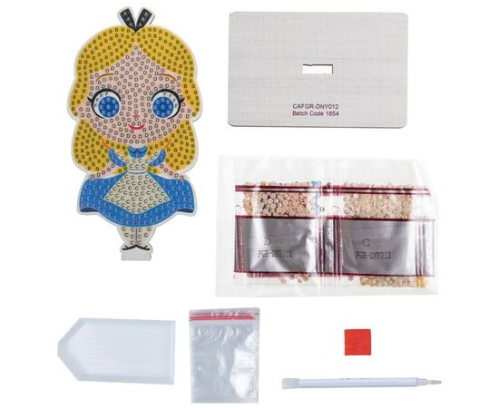 Набор для творчества Crystal Art Алиса (CAFGR-DNY012), изображение 2 Набор для творчества Crystal Art Алиса (CAFGR-DNY012), изображение 2