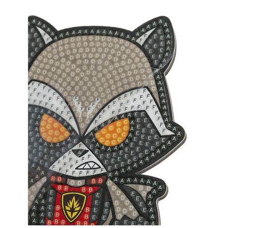 Набор для творчества Crystal Art Енот Ракета (CAFGR-MCU012), изображение 5 Набор для творчества Crystal Art Енот Ракета (CAFGR-MCU012), изображение 5